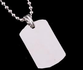 STAINLESS STEEL SMALL DOG TAG